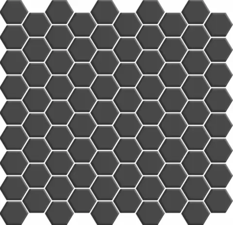 کاشی استخری سرام آرا برند آرژنا کد SG GY 06 طوسی براق شش ضلعی