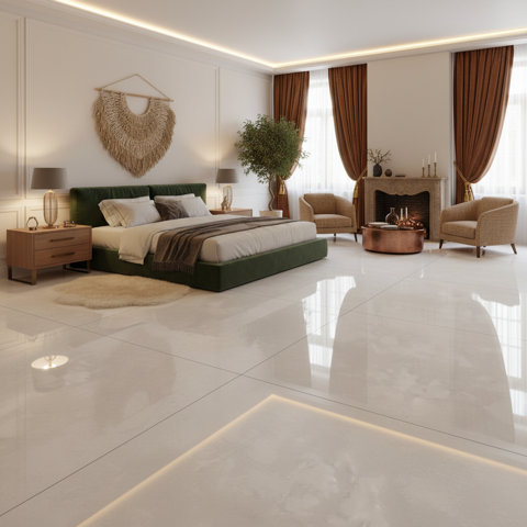 پرسلان سعدی طرح اسپارک سفید براق سایز 80*80