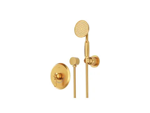 شیر حمام توکار شودر مدل زیگموند تیپ 2 BRASS