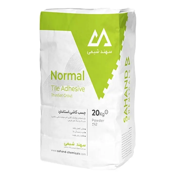 چسب کاشی سوپر استاندارد سهند شیمی 20 کیلوگرم چسب کاشی سوپر استاندارد سهند شیمی 20 کیلوگرم