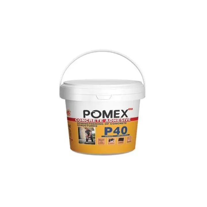 چسب بتن P40 استحکامی پومکس چسب بتن P40 استحکامی پومکس