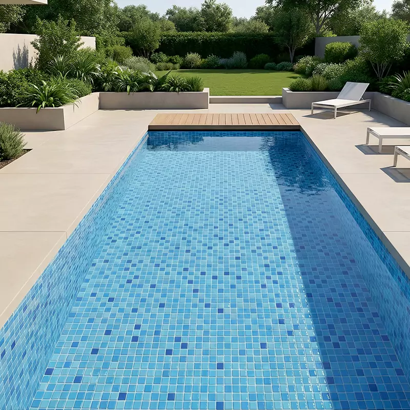 کاشی استخری ایلدیز برند میراک طرح لوستری میکس کد 5037 سایز 2/5*2/5