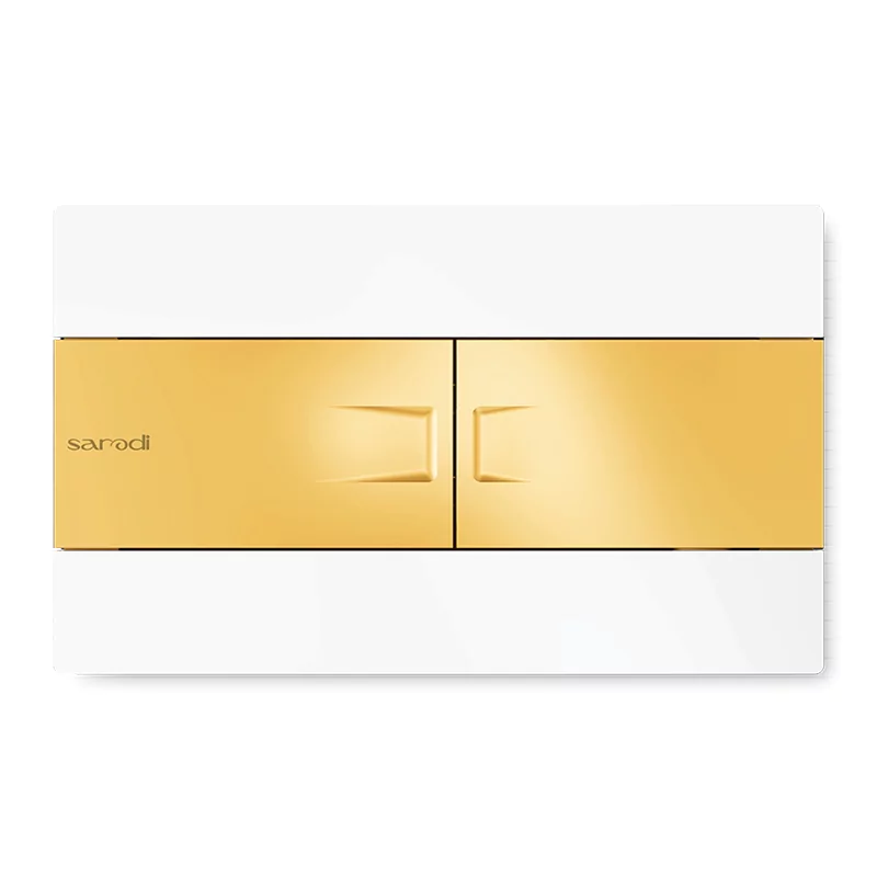 صفحه کلید فلاش تانک توکار ایمن آب مدل فلت