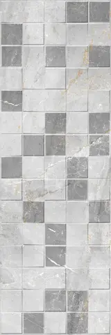 کاشی الوند لوکس طرح میدن استون طوسی دکور مربعی براق سایز 90*30 کاشی الوند لوکس طرح میدن استون طوسی دکور مربعی براق سایز 90*30