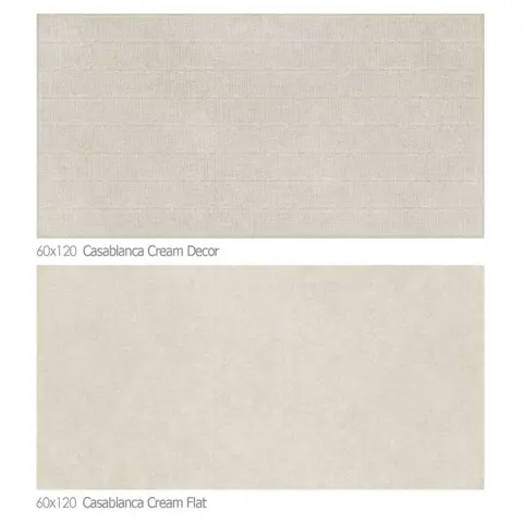 سرامیک سرام نگار طرح کازابلانکا کرم مات سایز 120*60