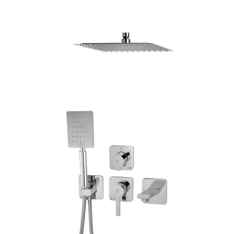 شیر حمام توکار KWC مدل متیس تیپ 4 یونیورسال