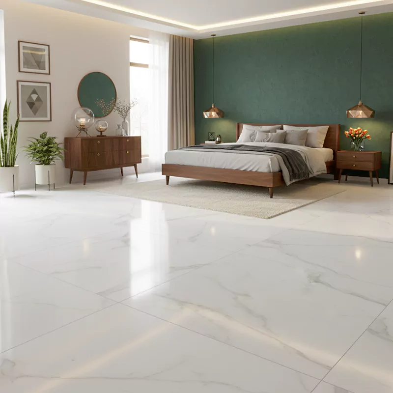 پرسلان صبا طرح کلکته طوسی مات سایز 80*80