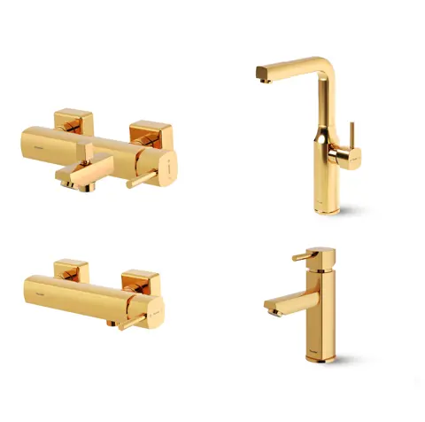 ست شیرآلات شودر مدل یونیک