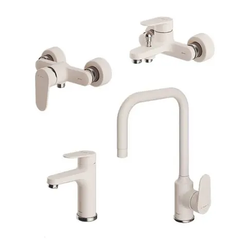 ست شیرالات شودر مدل آلپ