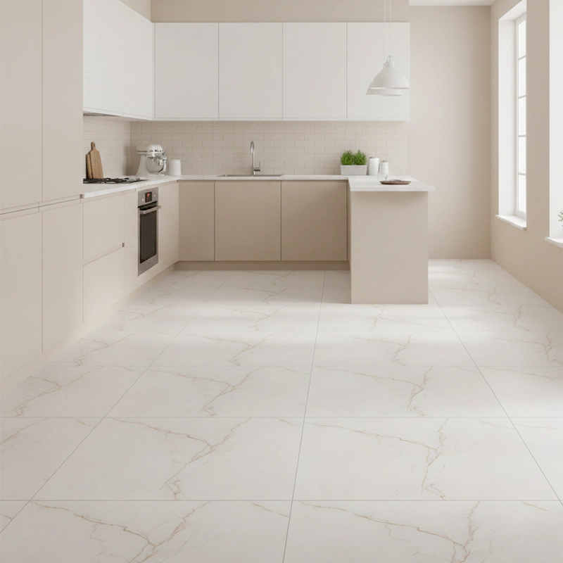 سرامیک ایفا سرام برند میلان طرح کارلوتا سفید مات سایز 100*100