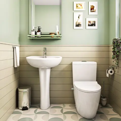 روشویی پایه دار کرد مدل آرین 57