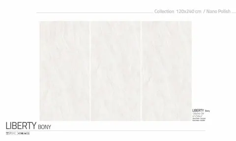 اسلب پرنیان طرح لیبرتی استخوانی نانو پولیش سایز 240*120