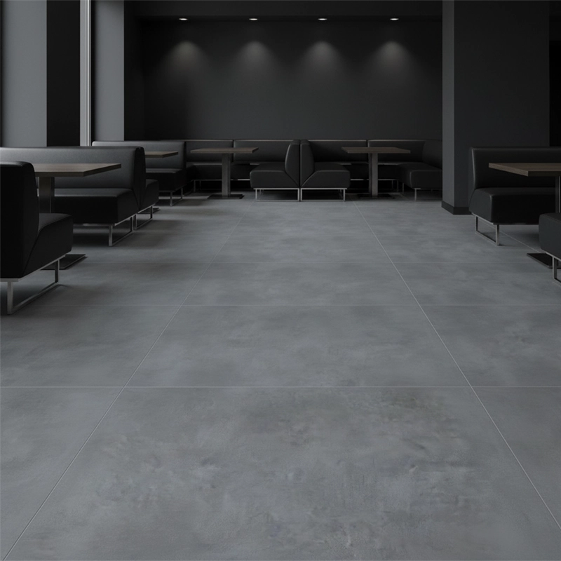 سرامیک سرام نگار طرح کستل طوسی تیره مات سایز 100*100