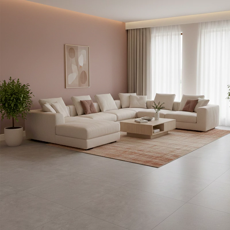 پرسلان ایفا سرام برند میلان طرح سبلان طوسی روشن شوگر افکت سایز 60*60