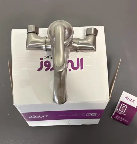 شیر حمام البرز روز مدل موناکو اسپیرال کروم مات - فروش ویژه