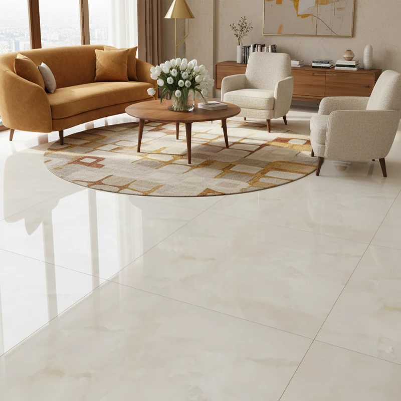 پرسلان تبریز برند کرگرس طرح داوین بژ روشن پولیش سایز 120*120