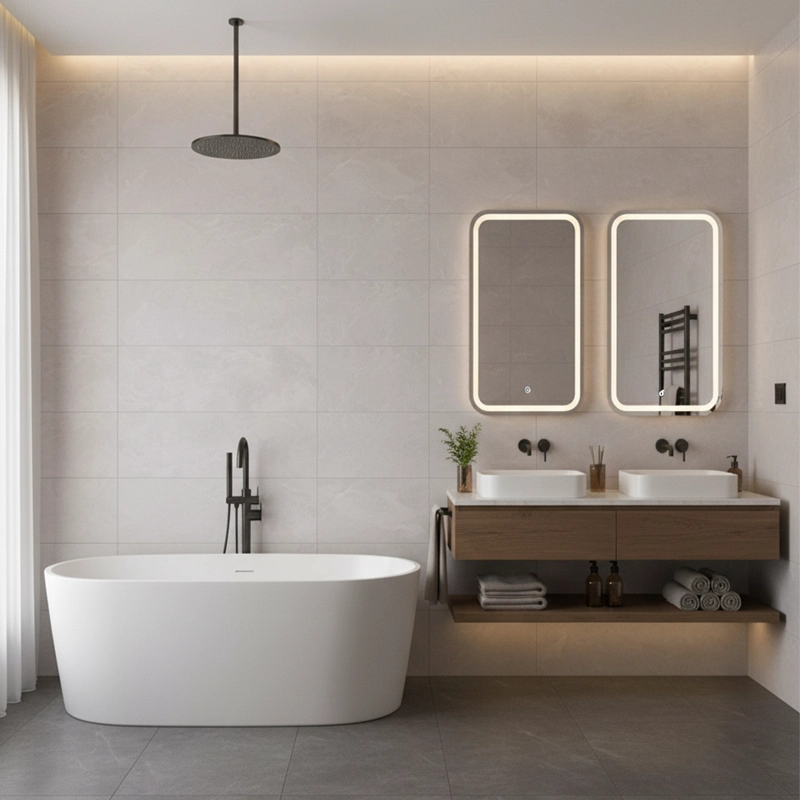 سرامیک سرام نگار طرح دنیز طوسی مات سایز 90*30