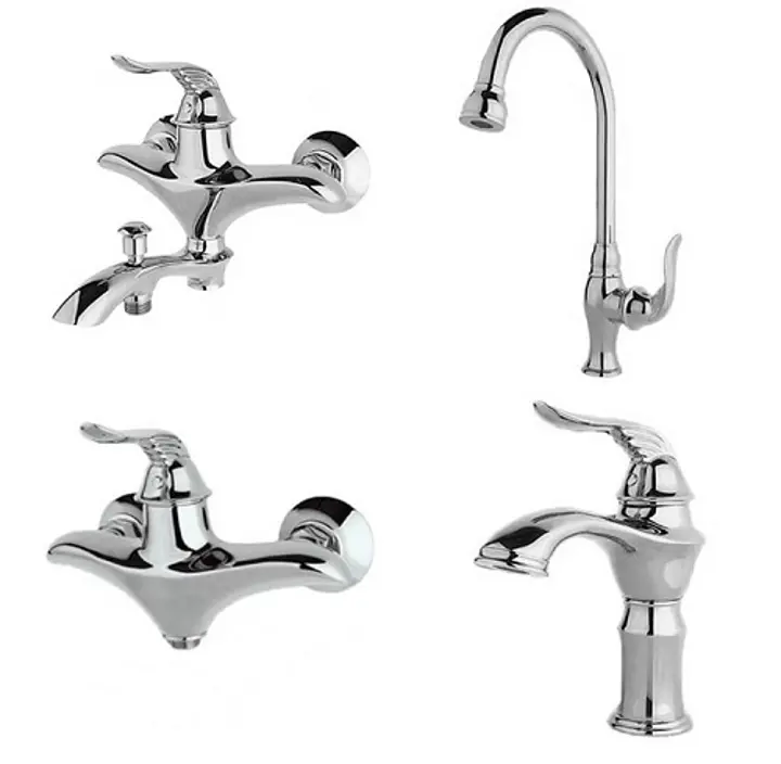 ست شیرآلات راسان مدل پریمو ست شیرآلات راسان مدل پریمو