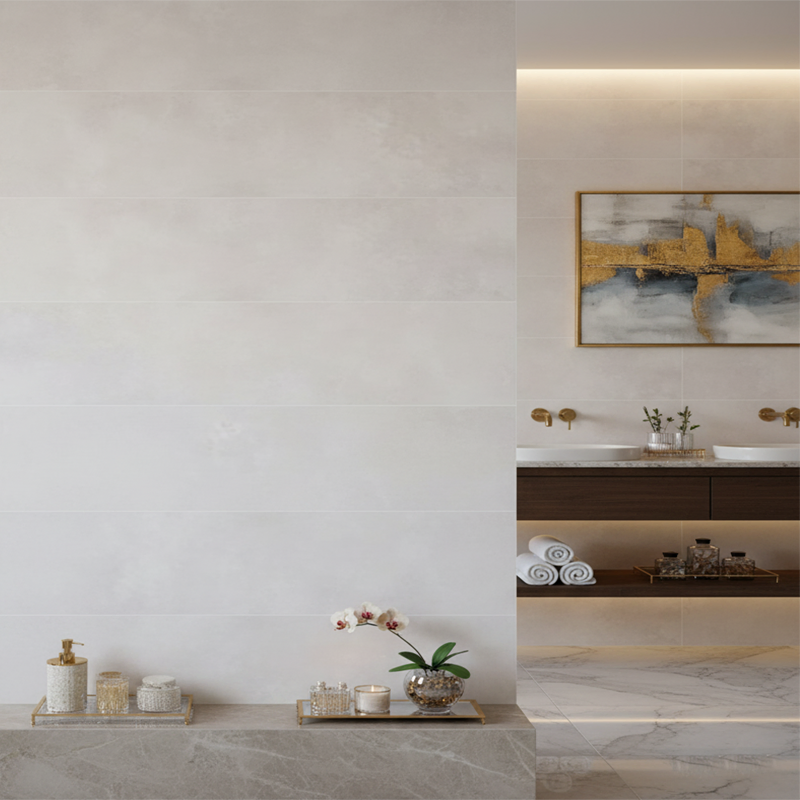 سرامیک سرام نگار طرح سپنتا طوسی روشن مات سایز 90*30