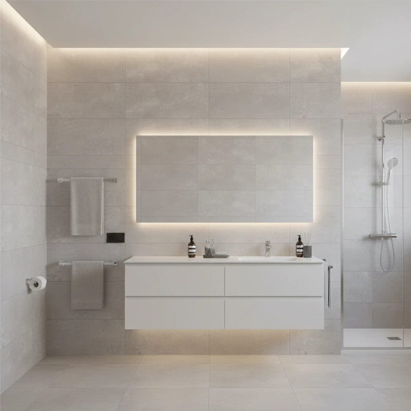 سرامیک سرام نگار طرح فندی طوسی براق سایز 90*30