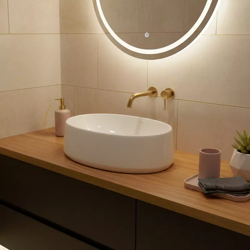 روشویی روسنگی مروارید مدل رومینا 52