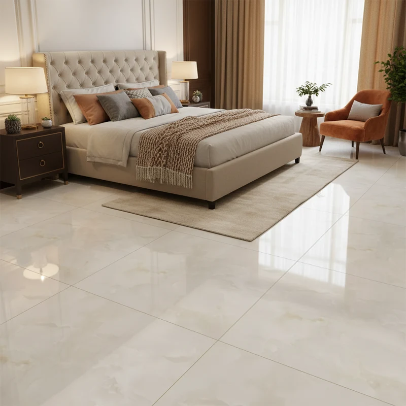 پرسلان تبریز برند کرگرس طرح داوین بژ تیره پولیش سایز 120*120