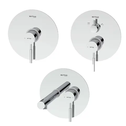 ست شیرآلات توکار بهفر مدل زینو سری آیباکس