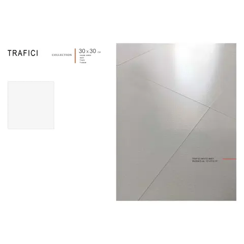 پرسلان الوند طرح ترافیکی سفید مات سایز 30*30