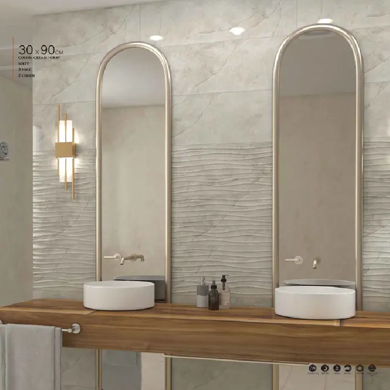 کاشی الوند طرح دنیل کرم دکور براق سایز 90*30