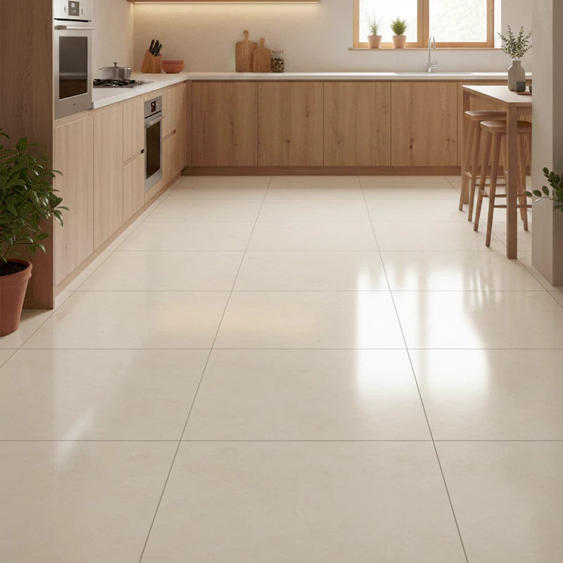 سرامیک الوند طرح کاپری بژ براق سایز 60*60