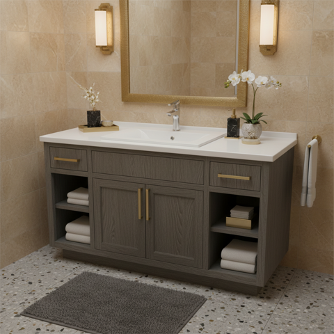 روشویی روکابینتی کرد مدل دافنه 60