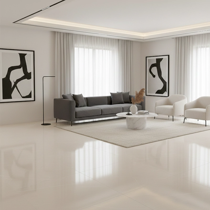 سرامیک ایفا سرام برند میلان طرح سیدورف کرم پولیش سایز 80*80