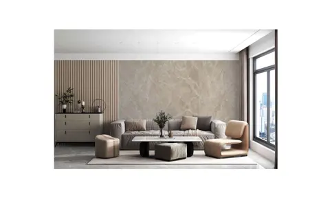 اسلب پرنیان طرح فیلیسیتی کرم روشن نانو پولیش سایز 270*120