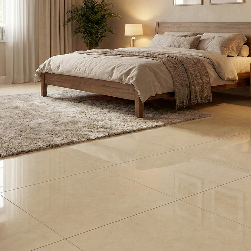 سرامیک الوند طرح اما بژ براق سایز 60*60