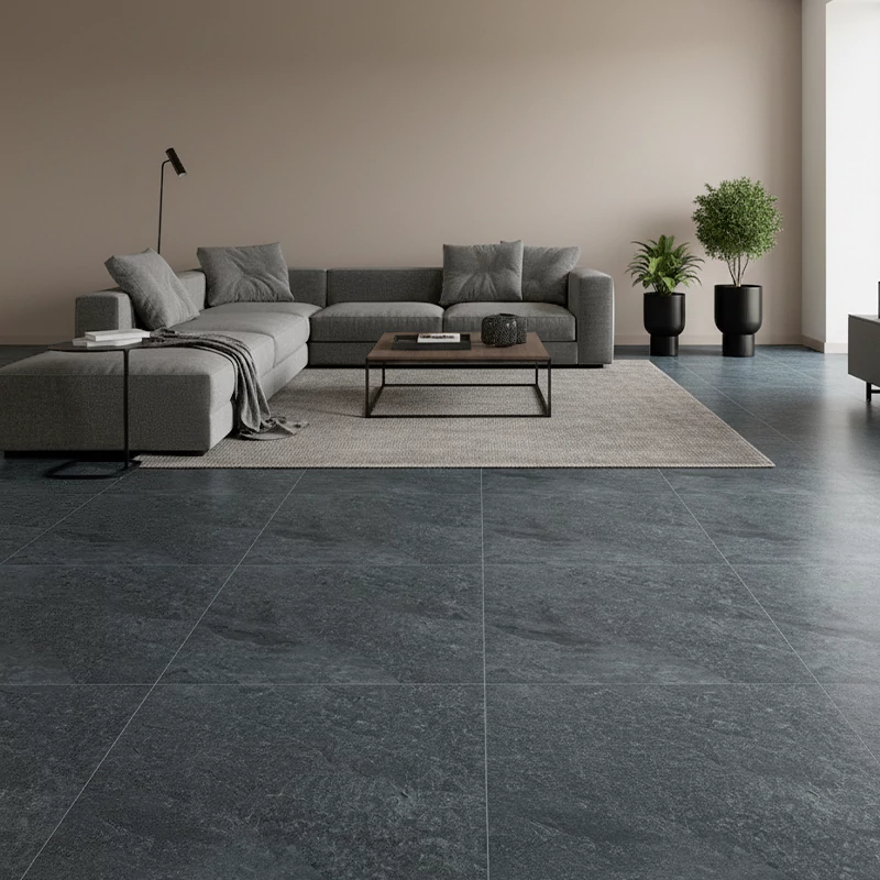 پرسلان ایفا سرام برند میلان طرح آلپ 03 طوسی شوگر افکت سایز 60*60