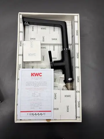 شیر آشپزخانه ثابت KWC مدل آوا مشکی - فروش ویژه