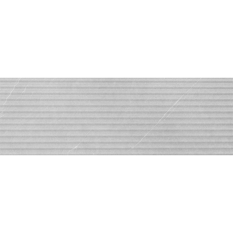 سرامیک سرام نگار طرح بلونیا طوسی دکور خطی مات سایز 90*30