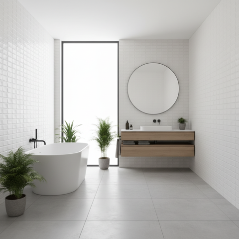 سرامیک عقیق طرح سرجی سفید مات سایز 90*30