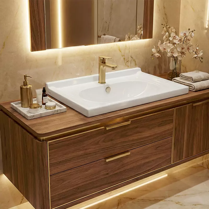 روشویی روکابینتی مروارید مدل ورونا 60