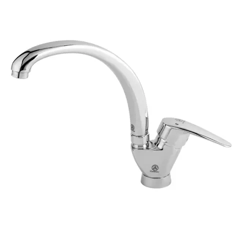 شیر آشپزخانه ثابت قهرمان مدل زوبین شیر آشپزخانه ثابت قهرمان مدل زوبین