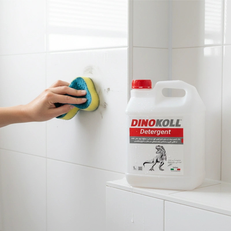 پاک کننده گچ و سیمان Detergent دینوکل 1 لیتر