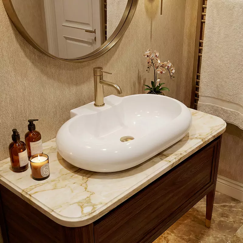 روشویی روسنگی مروارید مدل پارمیدا 60