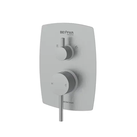 ست شیرآلات توکار بهفر مدل پلیت B سری آیباکس