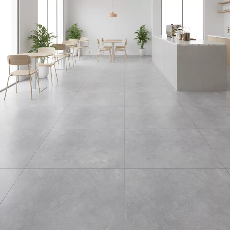 پرسلان الوند طرح بلانش طوسی روشن مات سایز 80*80