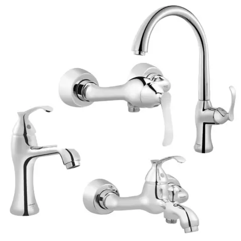 ست شیرالات شودر مدل کلاسیک ست شیرالات شودر مدل کلاسیک