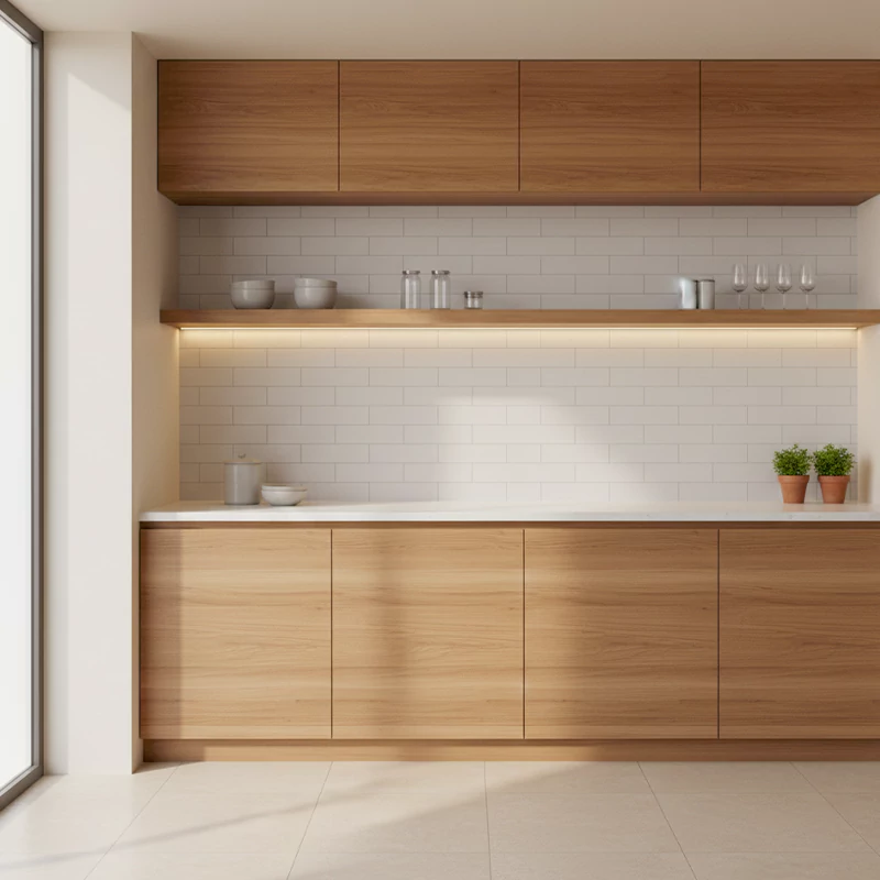 سرامیک ایفا سرام برند میلان طرح بریک مونوکالر طوسی روشن کد 73 کریستال پولیش سایز 30*8