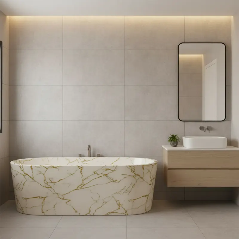 پرسلان الوند لوکس طرح پاگانی طوسی روشن مات سایز 120*60