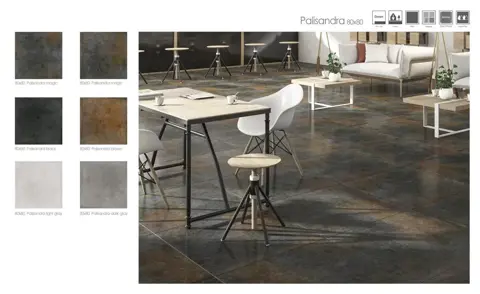 پرسلان صبا طرح پالیساندرا جادویی مات سایز 80*80