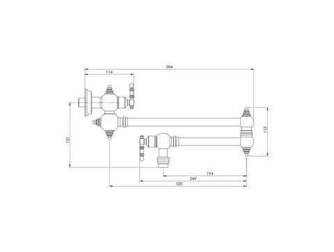 شیر روگازی شودر مدل بیزانس