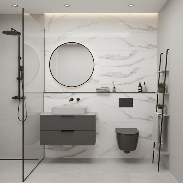 سرامیک سرام نگار طرح کلکته سفید براق سایز 90*30